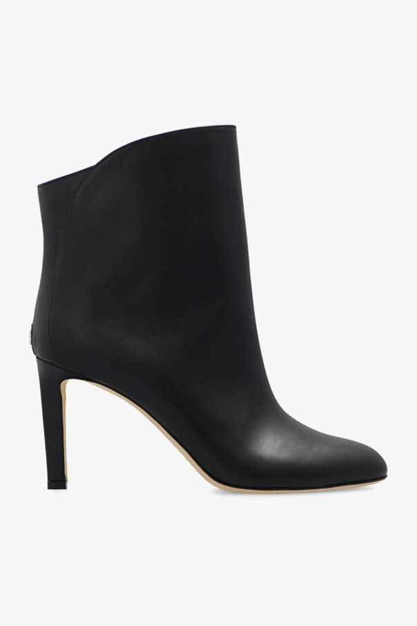 【JIMMY CHOO】KARTER 85 - CLF - BLACK ブーツ ★関税送料込み セール】Jimmy Choo ロングブーツ KARTER 85 CLF カーター